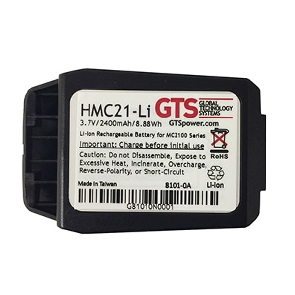 GTS - Batería para PDA - Ion de litio - 2700 mAh - para Zebra MC3000, MC3090, MC3100, MC3190